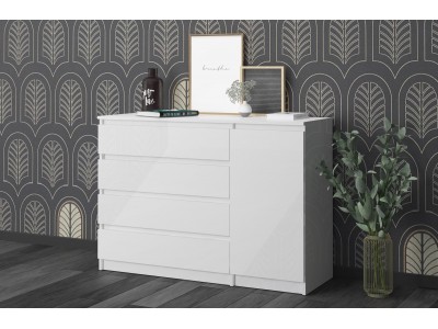 Скрин ЛЕО 7 (бяло гланц)